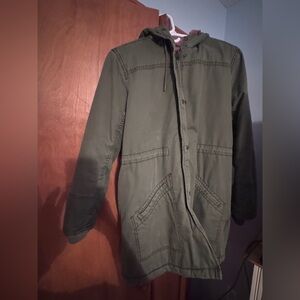 Old Navy Women's Olive Military Jacket